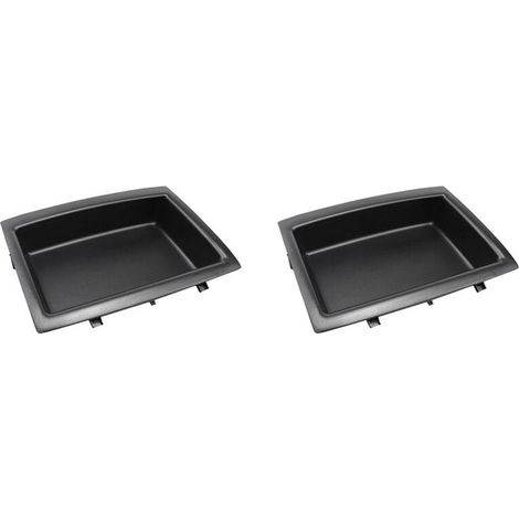 Deux plateaux de rangement/distributeurs pour accoudoir central automobile 6Q0858719A adaptés aux 9N 2002-2008.