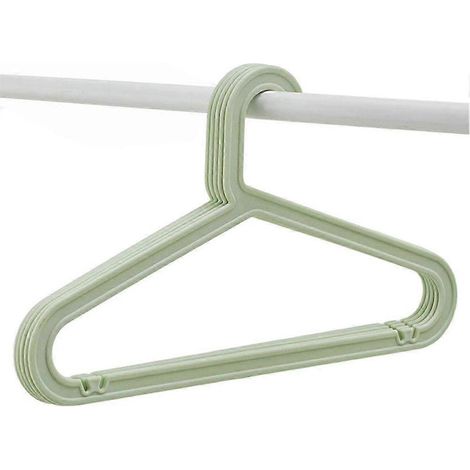 Lot de 10 cintres standard en PP, légers et adaptés à un usage quotidien. (1/5)