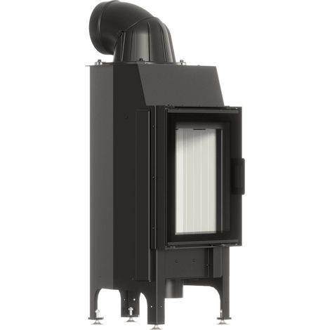 Kamineinsatz aus Stahl KRATKI NADIA 7 kW Ø 200 (1/5)