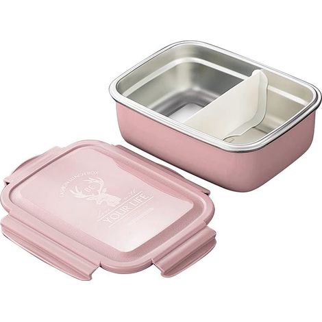 Boîtes à lunch en acier inoxydable pour enfants avec (1/5)