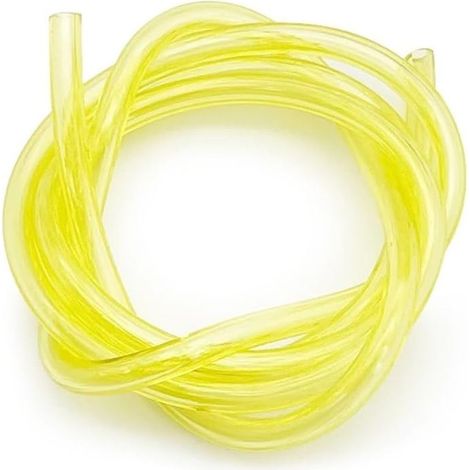 Accessoires for débroussailleuse à Essence, Tuyau de Conduite, diamètre intérieur 3,3 mm, diamètre extérieur 5,5 mm(Yellow)
