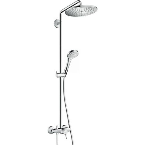 hansgrohe Croma Select S Showerpipe 280 1jet con miscelatore monocomando Cromo, 26791000