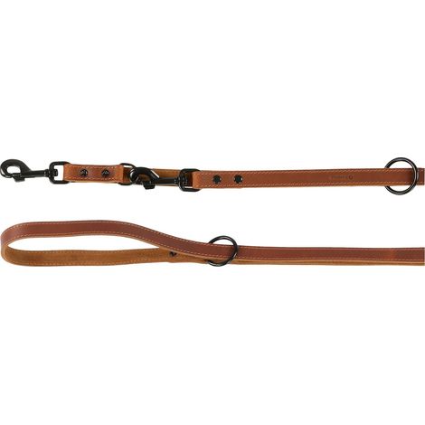 Laisse d'entraînement Montana cuir Marron 200 cm (1/4)