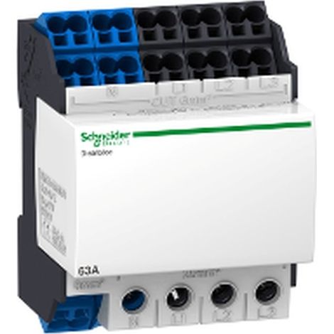 Bloque de distribución LINERGY 63A 4P IPxx B 440V AC para armarios Spacial