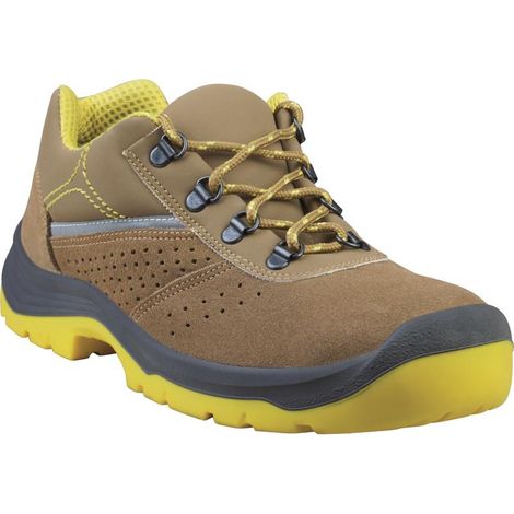 Chaussures de sécurité cuir croûte velours s1p src - Pointure : 47 - DELTA PLUS (1/2)