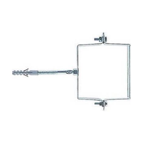 50 x COLLIER FISCHER EN ACIER PRÉLAQUÉ QUADRI SCP-V Q Dimensions : 80 x 80