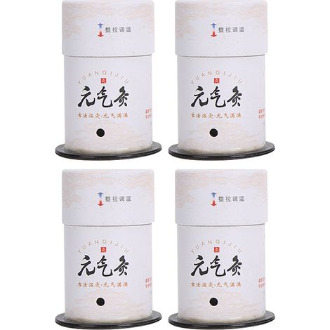 4 pièces Tube Moxa sans Fumée pour Acupuncture et Massage, Boîte à Moxibustion (1/5)