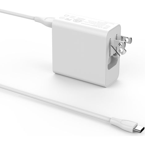PD45W US Standard Mobile Phone, Laptop, Tablet Charger (5V/9V/12V/15V/20V) with Foldable Feet (1/3)