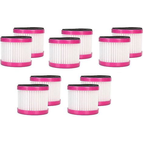10 Stück HEPA-Luftfilterpatronen für Puppyoo D-602, D-602a, D-607, D-609