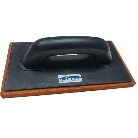 sifer talocha plastico placa abs negra goma naranja 280x140x18 mm mls009b-3