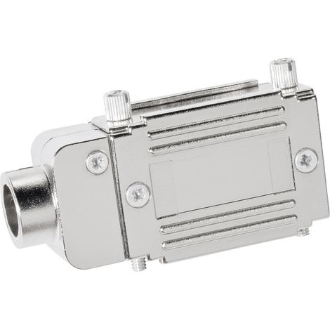 Provertha 77152M 77152M D-SUB Adaptergehäuse Polzahl: 15 Kunststoff, metallisiert 90 ° Silber 1 St. (1/2)