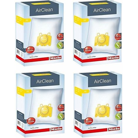 16 SACCHETTI ASPIRAPOLVERE MIELE originale: SERIE K K 4 CONFEZIONI