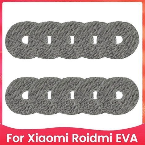 Lot de 10 lingettes de rechange pour aspirateur robot Xiaomi Roidmi EVA (1/5)