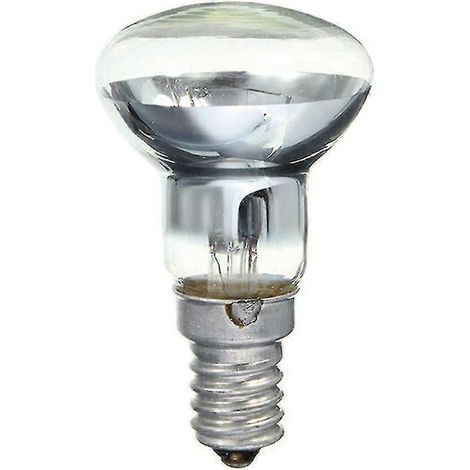 Lot de 1 ampoules de rechange pour lampe à lave, ampoules à vis E14 R39 30W, spots réfléchissants transparents, ampoules incandescentes pour lampe à lave. (1/2)