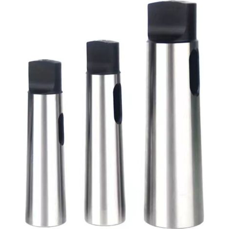 Lot de 3pcs Cône Morse douille de perçage Réduction adaptateur pour tour de fraisage (MT1 à MT2, MT3 à MT2, MT3 à MT4) (1/5)