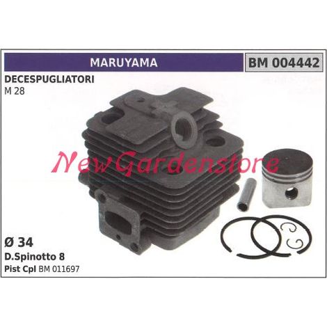 Segmentos de cilindro de pistón desbrozadora MARUYAMA M 28 004442