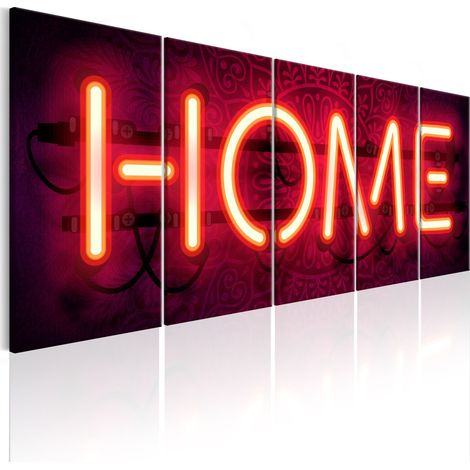 Quadro - Home Neon - 225x90 (1/4)