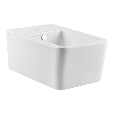 Gessi Rettangolo bidet, céramique, montage mural White Ceramic,