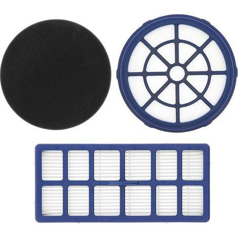 Kit filtro pre-motore e di scarico U81 - Filtrazione extra - Pure EPA - Compatibile con l'aspirapolvere a bidone Hoover Breeze (1/4)