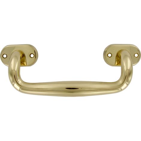 MANIGLIONE OTTONE 610 ZANCATO 240 MM LUC VERN- 1,0 pz
