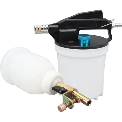 SJLERST Kit de purge de frein à Air 2L, 16 pièces, avec extracteur de frein à vide 2L, bouteille de recharge 1L, 2.75 à 11.6 Bar, universel pour véhicules (1/5)
