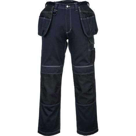 Pantaloni Holster Pw3 Colore: Blu/navy Taglia corta 50 - Portwest