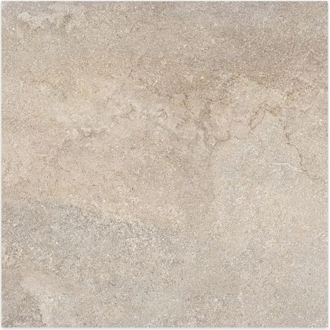 Carrelage effet Pierre Beige 90x90x0,9 cm In&Out Luzerio - Sol et mur intérieur et Sol extérieur (vendu par carton de 1,62 m²) - RO'MA CARRELAGE