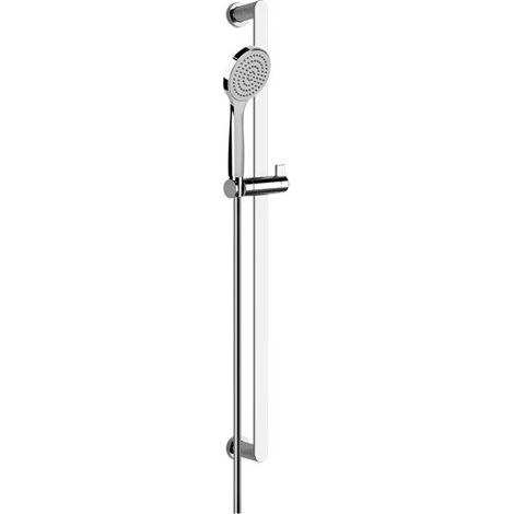 Juego de barra de ducha Gessi Emporio con teleducha anticalcárea