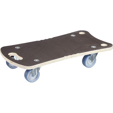WAGNER Carrello da trasporto MM 1342 I 57,5 x 29 cm - per carichi pesanti I portata 250 kg I impugnature incassate Ergo I superficie antiscivolo I certificato FSC® - 20134201 (1/5)