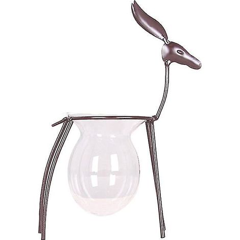 Stück Eisen-Hirschornament