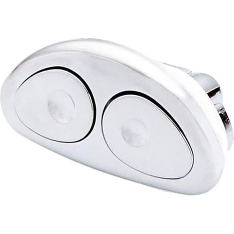 Bouton-poussoir triangulaire à double commande, 90 x 45 mm (1/3)