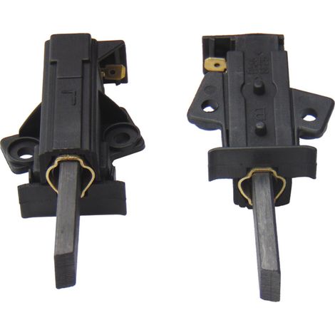Trade-Shop 2x Motorkohlen 5x12,5x36mm mit Halter L für AEG LAVAMAT571WS LAVAMAT575 LAVAMAT575BL LAVAMAT575RT LAVAMAT575WS LAVAMAT580 LAVAMAT590 (1/3)