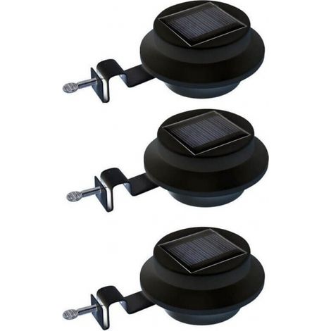 Lampes solaires pour gouttières x 3 (1/5)