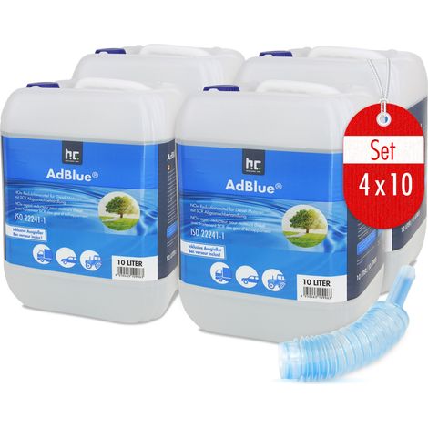 4x 10 L AdBlue® Harnstofflösung