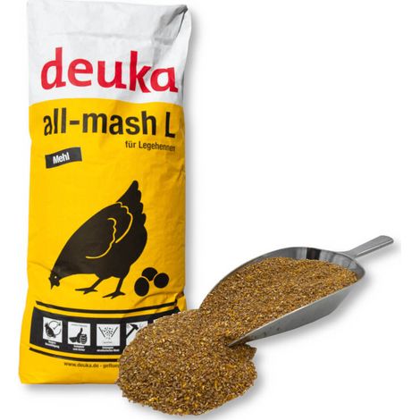 Deuka All-Mash L Mehl 25 kg Legemehl und Körnerfutter Geflügel Futter