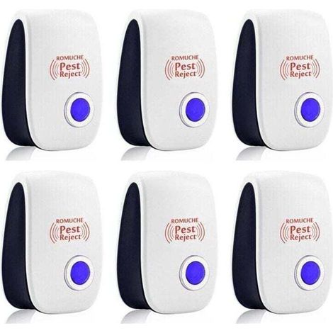 Repelente ultrasónico para ratones y mosquitos, XU,f, XU, Mosquito - Repelente ultrasónico para hormigas y arañas --Crezuo