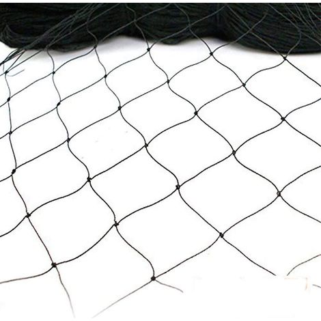 Filet Anti Oiseaux Filet Poules pour Protection Jardin Plantes Arbre Fruitier Fleurs Légumes Robuste,noir,157.5m