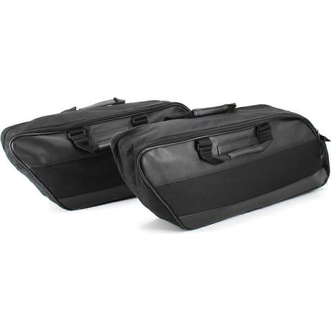 Weiche Aufbewahrungstaschen für Satteltaschen, Tour Pack, kompatibel mit Harley Touring Electra Street Glide und Road King (1993-2020) (1/5)