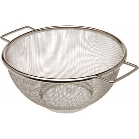 Passoire - Inox - Diamètre 20,5 cm - Hauteur 8 cm - Pour Filtration Cuisine - 1 Pièce