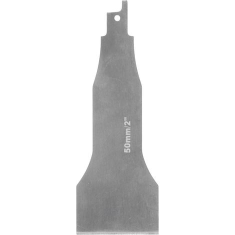 Lame de scie alternative, pelle sabre, outils en acier allié pour le nettoyage des carrelages, des sols et des murs, et pour l'enlèvement de boue et de mastic. (1/5)