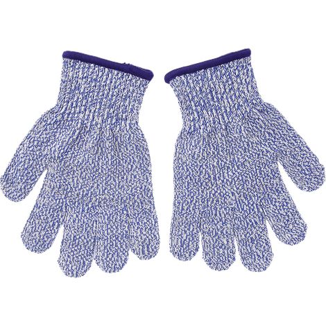 Gants anti-coupure fibre de verre, protection sécurité enfant, résistants aux lames, bricolage bois, taille XXS, lot de 2, coupe précision (1/5)