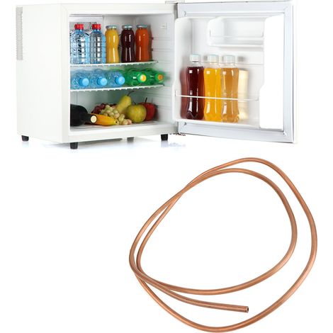 Tube souple en cuivre C1100 T2 de 2 m pour climatiseur/réfrigérateur, diamètre extérieur 8 mm / diamètre intérieur 6 mm (1/5)