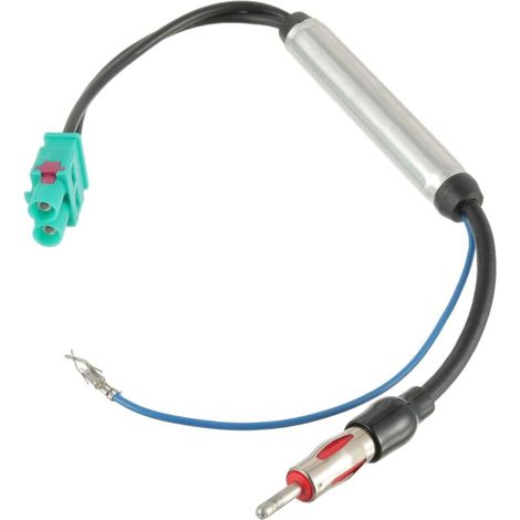 Adaptateur D'antenne Double Fakra Z vers DIN pour Véhicule Récepteur Unité de Tête Stéréo Autoradio de Voiture de Véhicule (1/5)