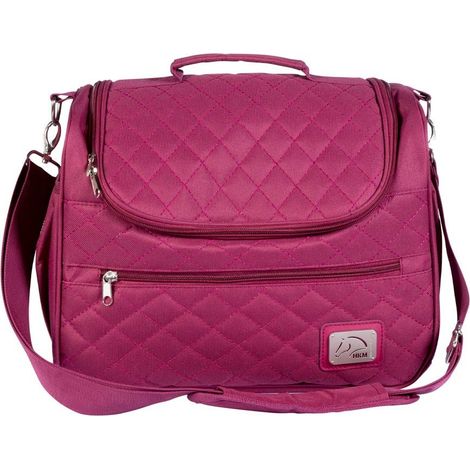 Borsa zaino grooming per la pulizia del cavallo modello Berry: unica, nero /rosa oro 9178 (1/4)