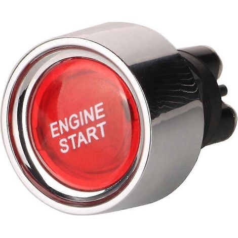 12V-24V/50A SPST Universal-Motorstartschalter, 3-poliger Druckstartknopf für Auto, LKW, Boot, 22 mm offen (1/5)