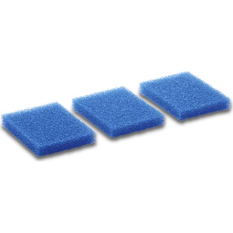 Mousse filtrante Kärcher emballée neutre 3 pces