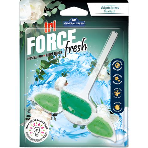 Colorant pour eau rafraîchissant à l'eucalyptus General Fresh Tri Force 40 g (1/2)