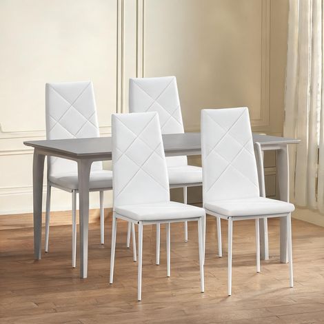 Chaise de salle à manger en pVC Espuma Acero 41 x 50 x 97 cm (1/5)