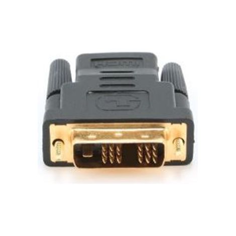 Adaptateur vidéo Gembird  HDMI type A 19 broches  Femelle  DVI numérique 18+1 broches (liaison simple)  Mâle (1/5)