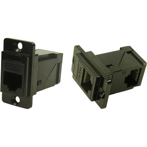 Cliff CHARGEUR DE BATTERIE RAFT DLSLIM CAT5E CSK CP30751MB Adaptateur/prolongateur encastrable noir